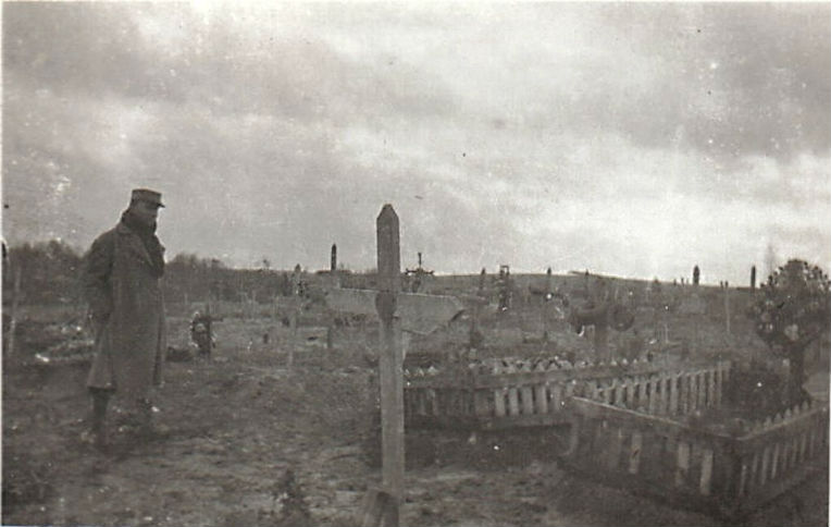 Tombe de René Mercadier prés de Tahure