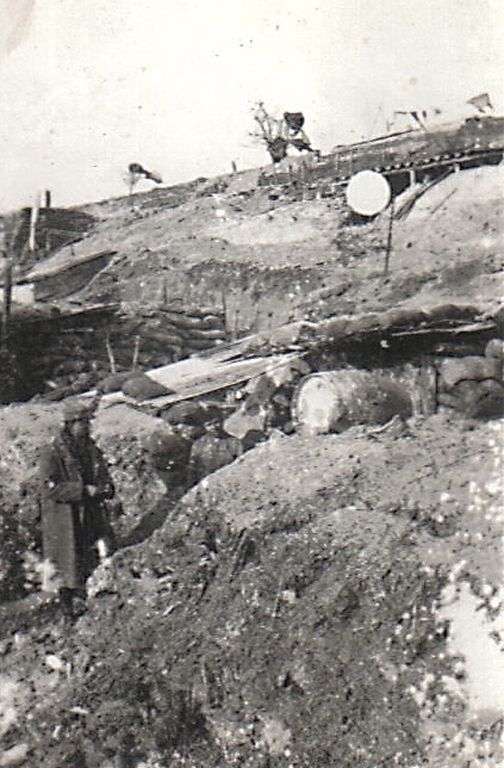 Tranchée de la côte 280 Mai de massige 1915